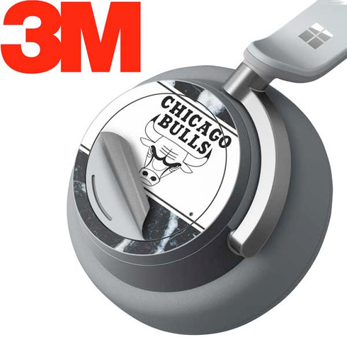 NBA Chicago Bulls Marble Surface Headphones Skin