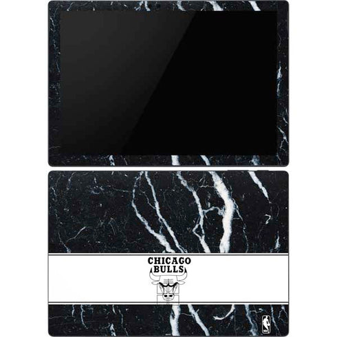 NBA Chicago Bulls Marble Surface Pro 6 Skin