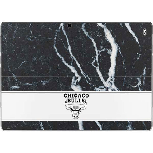 NBA Chicago Bulls Marble Surface Pro 8 Skin
