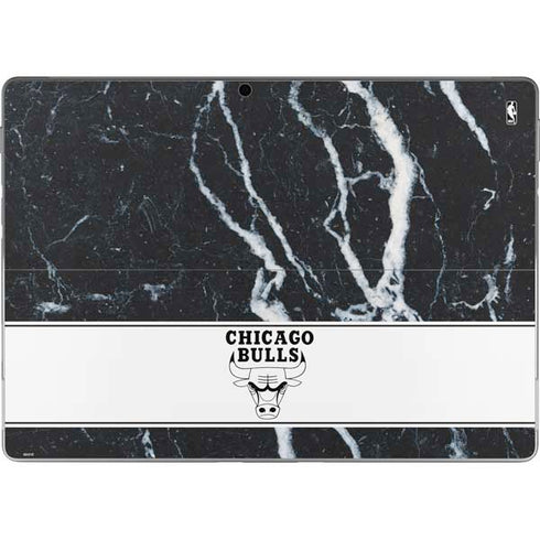 NBA Chicago Bulls Marble Surface Pro 9 Skin