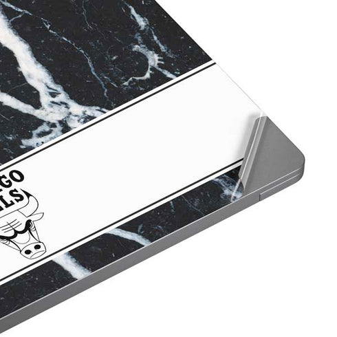 NBA Chicago Bulls Marble Universal Laptop 16in (13 x 9.4in) Skin