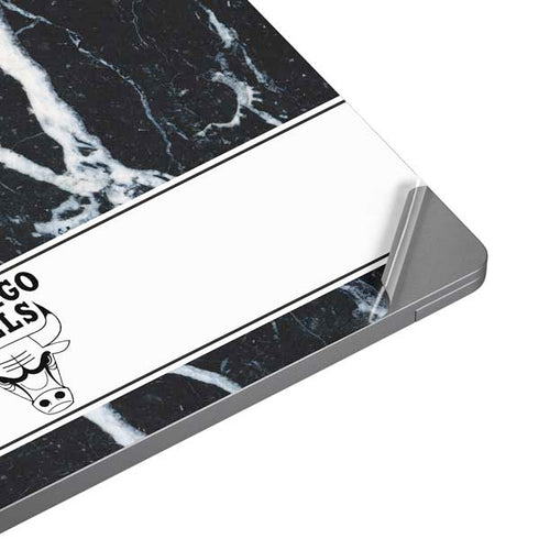 NBA Chicago Bulls Marble Universal Laptop 18in (14.6 x 10.6in) Skin