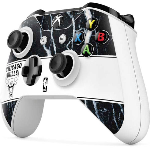 NBA Chicago Bulls Marble Xbox One S Controller Skin