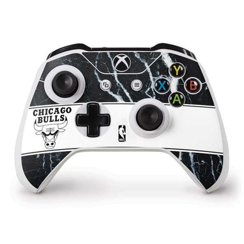 NBA Chicago Bulls Marble Xbox One S Controller Skin
