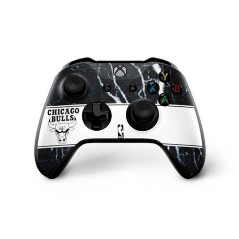 NBA Chicago Bulls Marble Xbox One X Controller Skin