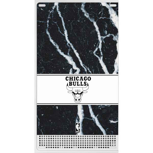 NBA Chicago Bulls Marble Xbox Series S Console Skin