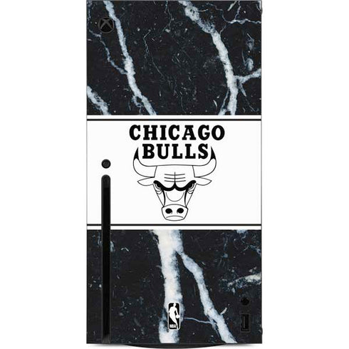 NBA Chicago Bulls Marble Xbox Series X Console Skin