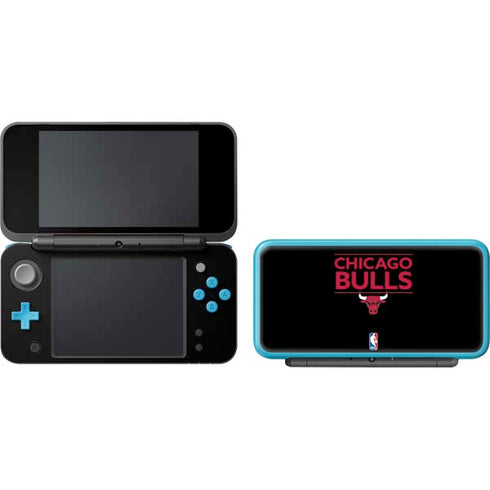 NBA Chicago Bulls Standard - Black Nintendo 2DS XL (2017) Skin