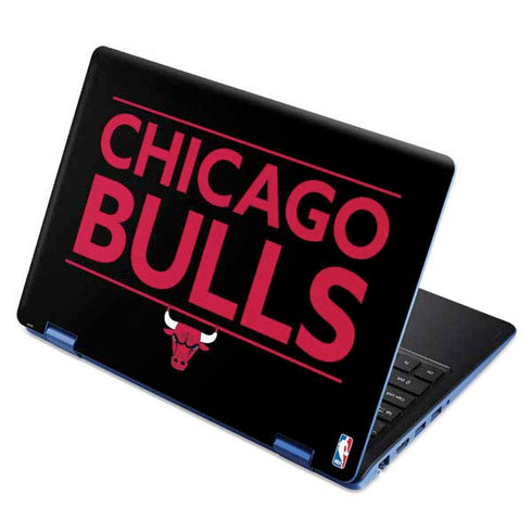 NBA Chicago Bulls Standard - Black Aspire R11 11.6in Skin