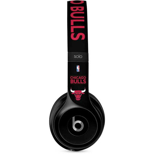 NBA Chicago Bulls Standard - Black Beats Solo 2 Wired Skin
