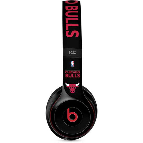 NBA Chicago Bulls Standard - Black Beats Solo 2 Wireless Skin