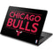 NBA Chicago Bulls Standard - Black Dell Chromebook Skin