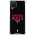 NBA Chicago Bulls Standard - Black Galaxy A12 Clear Case