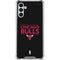NBA Chicago Bulls Standard - Black Galaxy A13 5G Clear Case