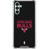 NBA Chicago Bulls Standard - Black Galaxy A13 5G Clear Case