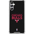 NBA Chicago Bulls Standard - Black Galaxy A14 5G Clear Case