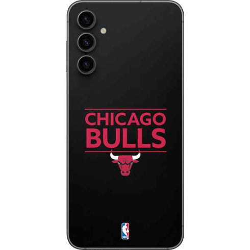 NBA Chicago Bulls Standard - Black Galaxy A14 5G Skin