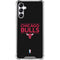 NBA Chicago Bulls Standard - Black Galaxy A15 5G Clear Case