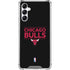 NBA Chicago Bulls Standard - Black Galaxy A15 5G Clear Case