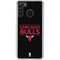 NBA Chicago Bulls Standard - Black Galaxy A21 Clear Case