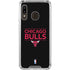 NBA Chicago Bulls Standard - Black Galaxy A30 Clear Case