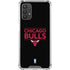NBA Chicago Bulls Standard - Black Galaxy A32 5G Clear Case