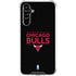 NBA Chicago Bulls Standard - Black Galaxy A54 5G Clear Case