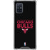 NBA Chicago Bulls Standard - Black Galaxy A71 5G Clear Case