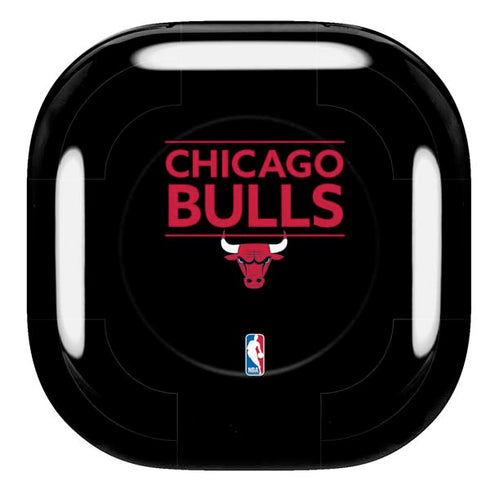 NBA Chicago Bulls Standard - Black Galaxy Buds Pro Skin