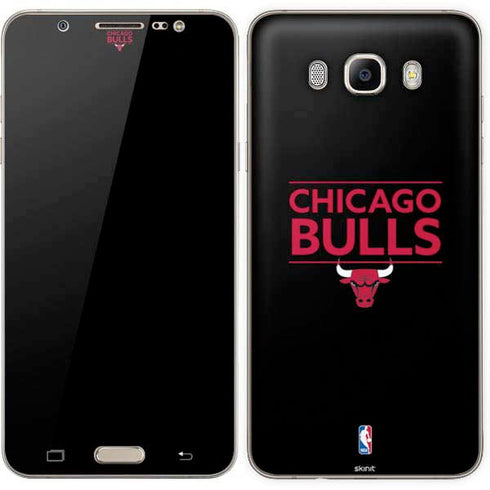 NBA Chicago Bulls Standard - Black Galaxy J7 Skin