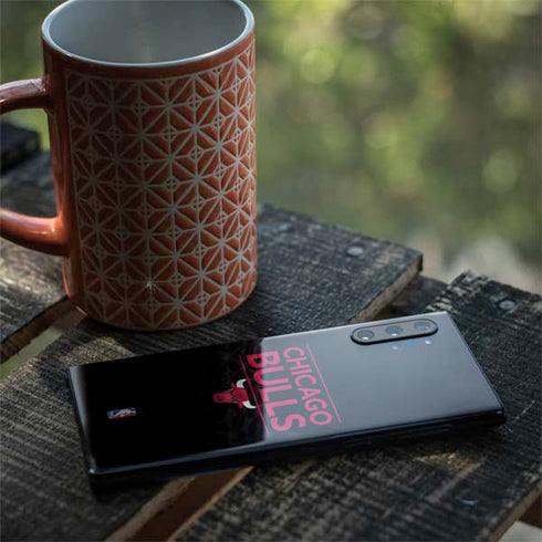 NBA Chicago Bulls Standard - Black Galaxy Note 10 Plus Skin