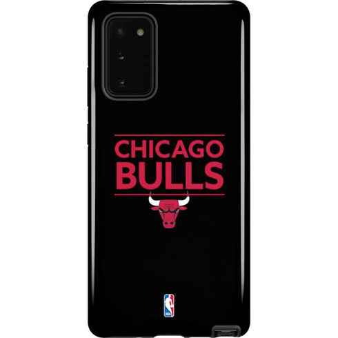 NBA Chicago Bulls Standard - Black Galaxy Note20 5G Pro Case
