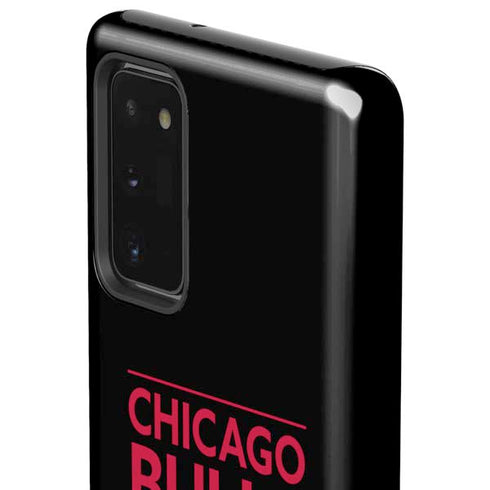NBA Chicago Bulls Standard - Black Galaxy Note20 5G Pro Case