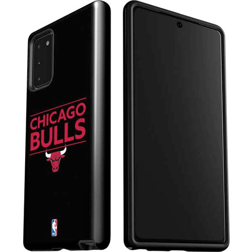 NBA Chicago Bulls Standard - Black Galaxy Note20 5G Pro Case
