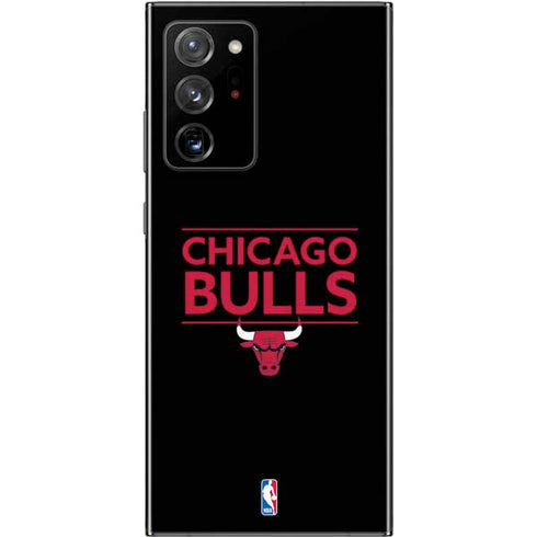 NBA Chicago Bulls Standard - Black Galaxy Note20 Ultra 5G Skin