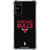 NBA Chicago Bulls Standard - Black Galaxy S20 FE Clear Case