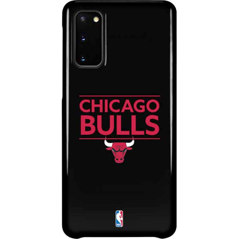 NBA Chicago Bulls Standard - Black Galaxy S20 Lite Case