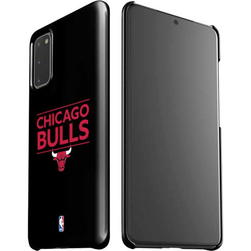 NBA Chicago Bulls Standard - Black Galaxy S20 Lite Case