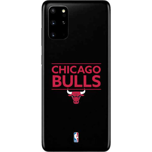 NBA Chicago Bulls Standard - Black Galaxy S20 Plus Skin