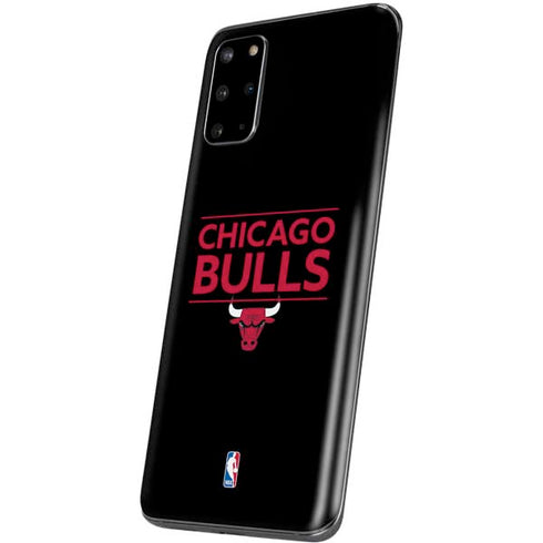 NBA Chicago Bulls Standard - Black Galaxy S20 Plus Skin