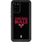 NBA Chicago Bulls Standard - Black Galaxy S20 Plus Waterproof Case