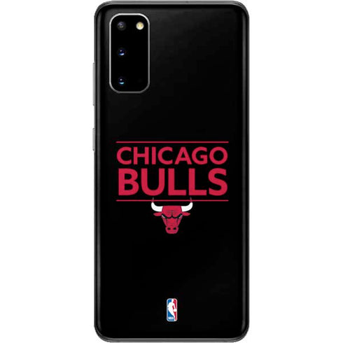 NBA Chicago Bulls Standard - Black Galaxy S20 Skin
