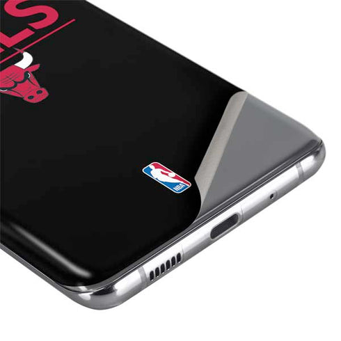 NBA Chicago Bulls Standard - Black Galaxy S20 Skin