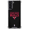 NBA Chicago Bulls Standard - Black Galaxy S21 5G Clear Case