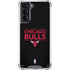 NBA Chicago Bulls Standard - Black Galaxy S21 5G Clear Case