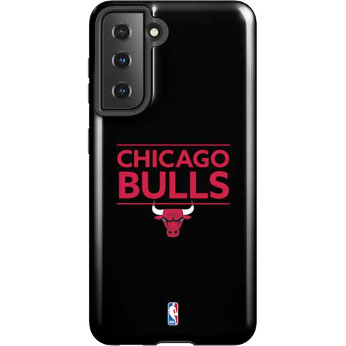 NBA Chicago Bulls Standard - Black Galaxy S21 5G Pro Case