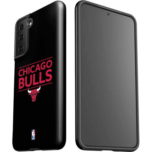 NBA Chicago Bulls Standard - Black Galaxy S21 FE Pro Case