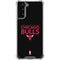 NBA Chicago Bulls Standard - Black Galaxy S21 Plus 5G Clear Case