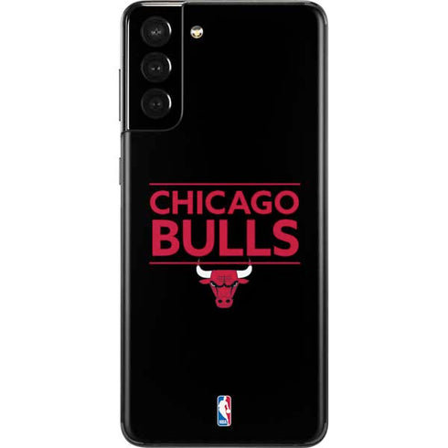 NBA Chicago Bulls Standard - Black Galaxy S21 Plus 5G Skin