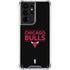 NBA Chicago Bulls Standard - Black Galaxy S21 Ultra 5G Clear Case
